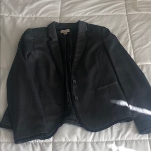Ann taylor loft gray blazer size 6P